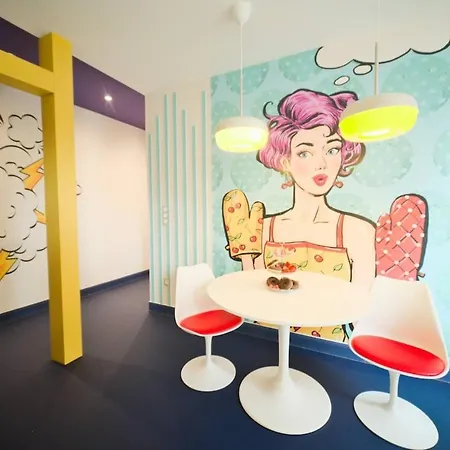 Popart Insolite Jacuzzi,sauna & Parking Free * Mulhouse