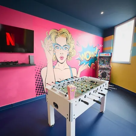 Popart Insolite Jacuzzi,sauna & Parking Free Mulhouse