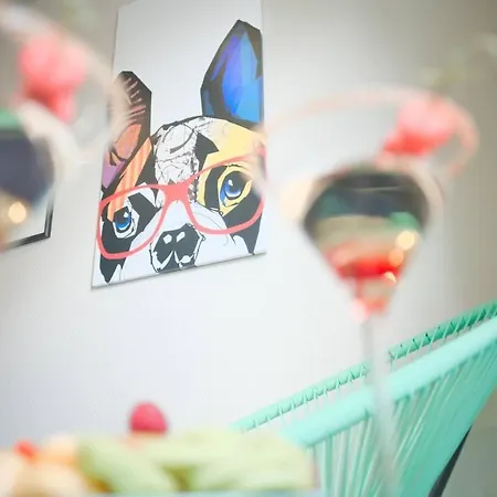 Lägenhet Popart Insolite Jacuzzi,sauna & Parking Free Mulhouse