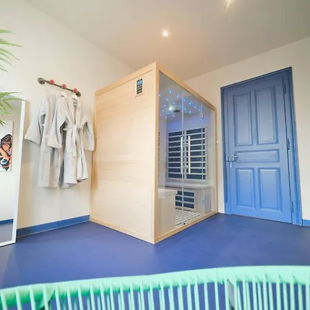 Popart Insolite Jacuzzi,sauna & Parking Free