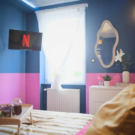 Popart Insolite Jacuzzi,sauna & Parking Free * Mulhouse