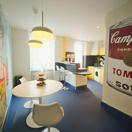 Popart Insolite Jacuzzi,sauna & Parking Free * Mulhouse