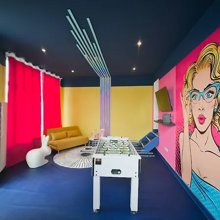 Popart Insolite Jacuzzi,sauna & Parking Free * Mulhouse